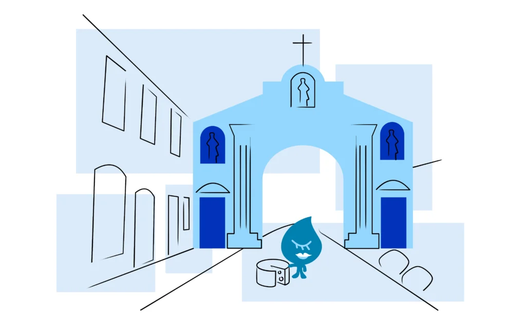 Entrammes - illustration abbaye